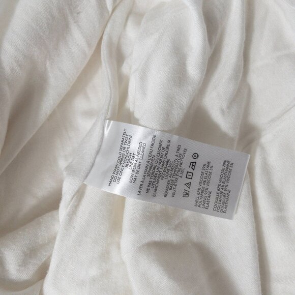 Anthropologie BHLDN Strapless Tuxedo Mini Dress White Bridal SZ M Casual Wedding - Picture 7 of 14